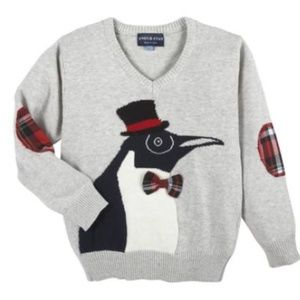 ANDY & EVAN - Christmas Penguin Sweater